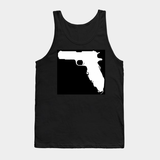 Florida Gun Owners Tank Top by  The best hard hat stickers 